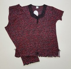Angelina Kısa Kol Yazlık Kadın Kapri Pijama Takım