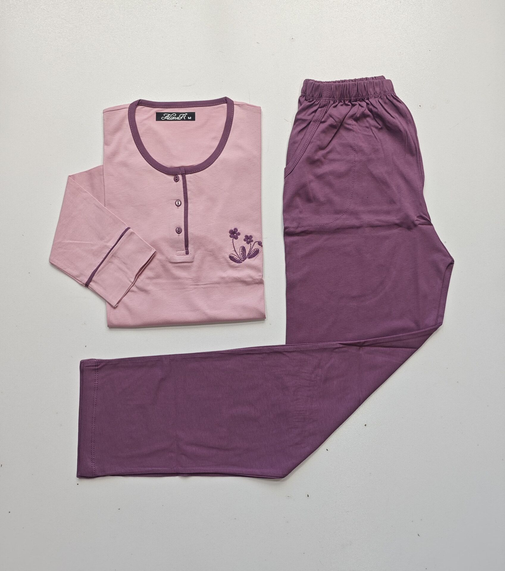 Alimer Uzun Kol Yazlık Kadın Pijama Takım