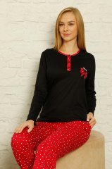 Alimer Uzun Kol Yazlık Kadın Pijama Takım