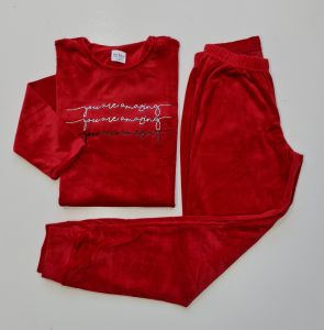Mihra Kadın Kadife Pijama Takım