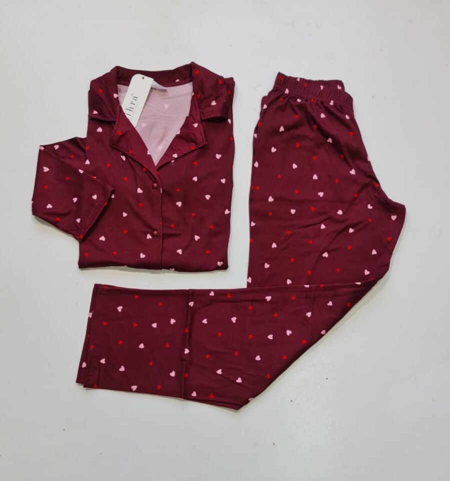 Mihra Uzun Kol Yazlık Kadın Pijama Takım