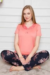 Alimer Kısa Kol Yazlık Kadın Pijama Takım