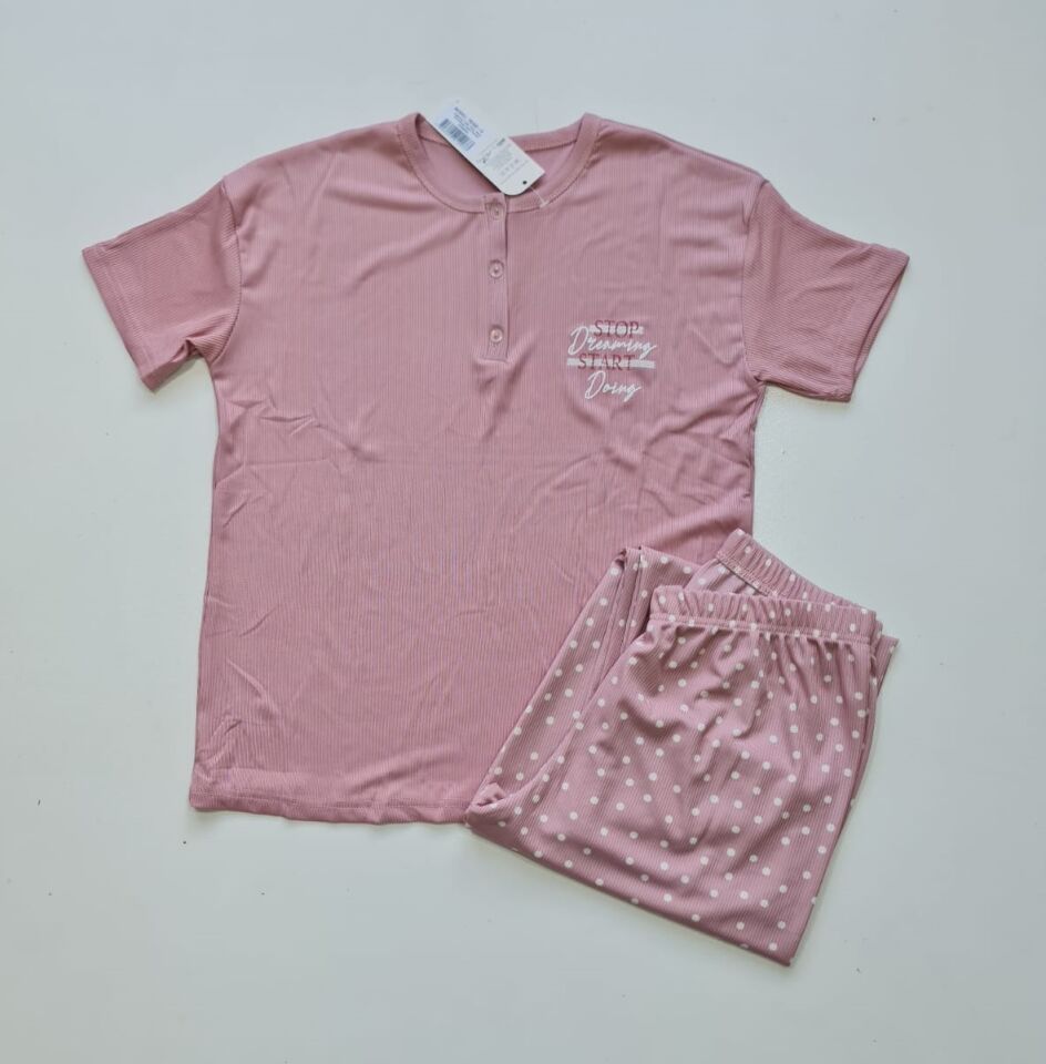 Arcan Kısa Kol Yazlık Kadın Pijama Takım