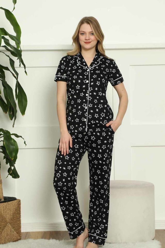 Alimer Kısa Kol Yazlık Kadın Pijama Takım