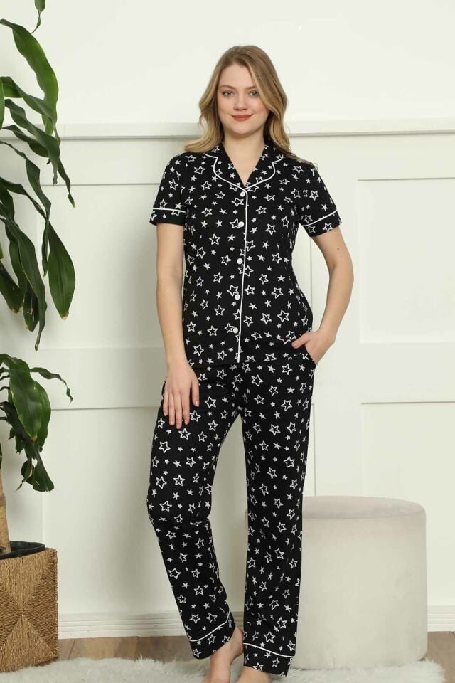 Alimer Kısa Kol Yazlık Kadın Pijama Takım