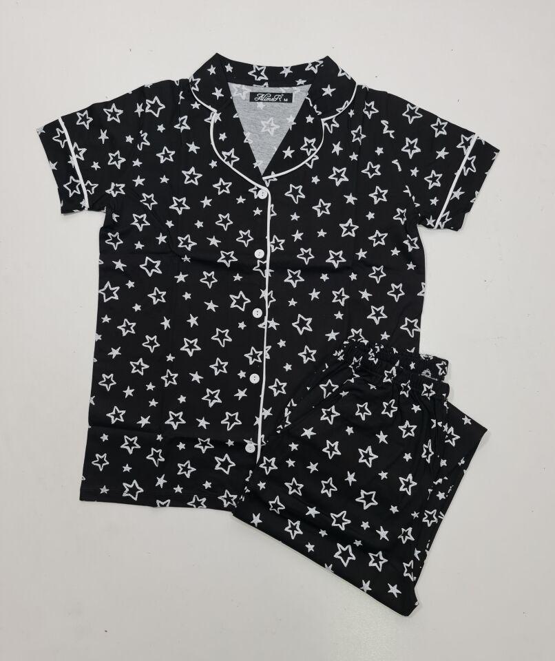 Alimer Kısa Kol Yazlık Kadın Pijama Takım