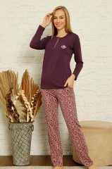 Alimer Uzun Kol Yazlık Kadın Pijama Takım