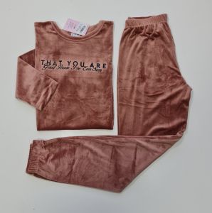 Mihra Kadın Kadife Pijama Takım