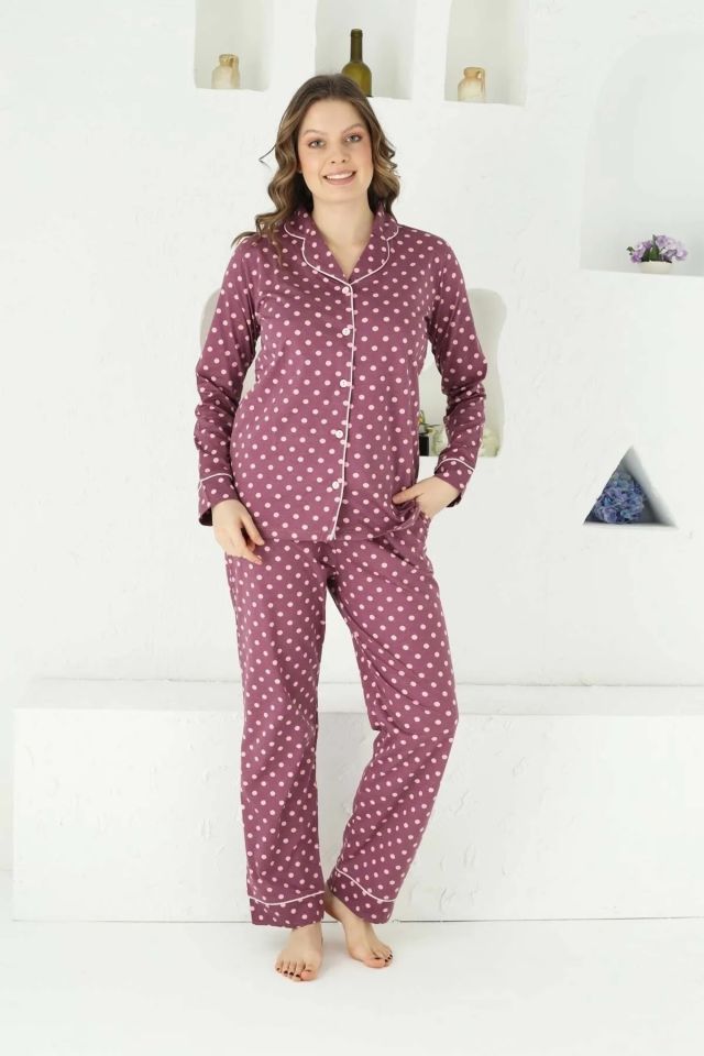 Alimer Uzun Kol Yazlık Kadın Pijama Takım