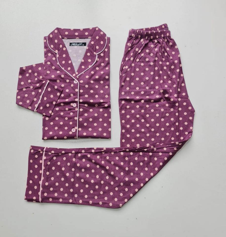 Alimer Uzun Kol Yazlık Kadın Pijama Takım