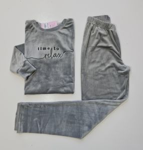 Mihra Kadın Kadife Pijama Takım