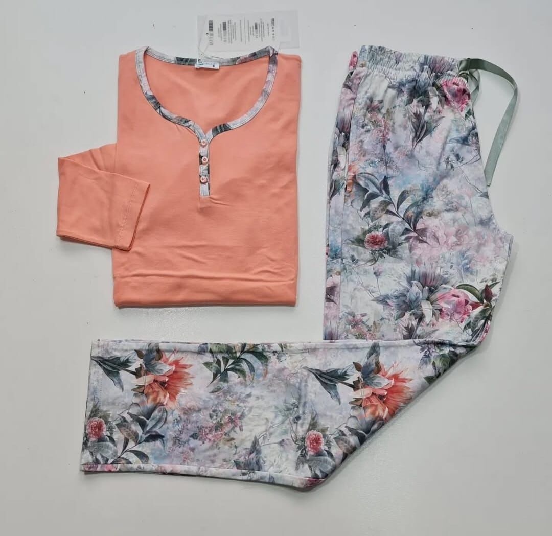 Blu Dream Uzun Kol Kışlık Kadın Pijama Takım