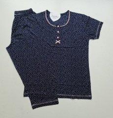 Angelina Kısa Kol Yazlık Kadın Kapri Pijama Takım