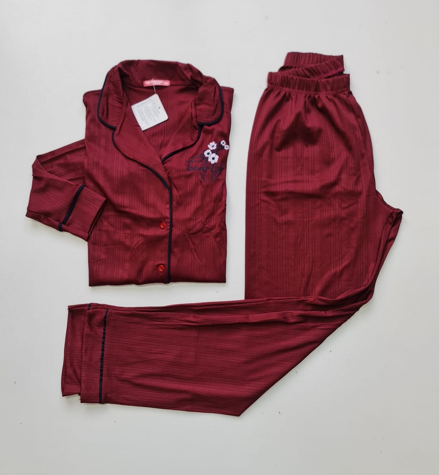 Senfoni Uzun Kol Yazlık Kadın Kaşkorse Pijama Takım