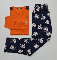 Alimer Uzun Kol Yazlık Kadın Pijama Takım