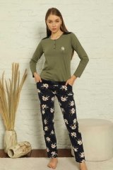Alimer Uzun Kol Yazlık Kadın Pijama Takım