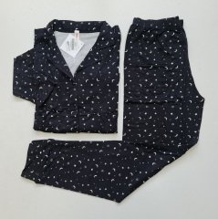 Pijamoni Uzun Kol Yazlık Kadın Pijama Takım