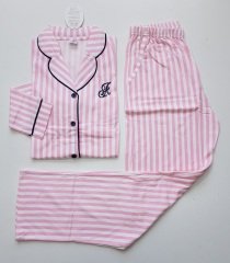 Alimer Uzun Kol Yazlık Kadın Pijama Takım