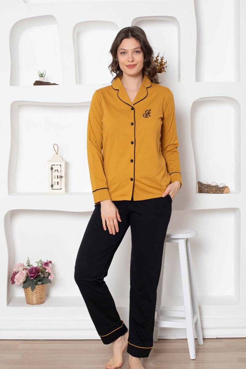Alimer Uzun Kol Yazlık Kadın Pijama Takım
