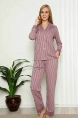 Alimer Uzun Kol Yazlık Kadın Pijama Takım