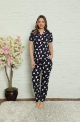 Alimer Kısa Kol Yazlık Kadın Pijama Takım