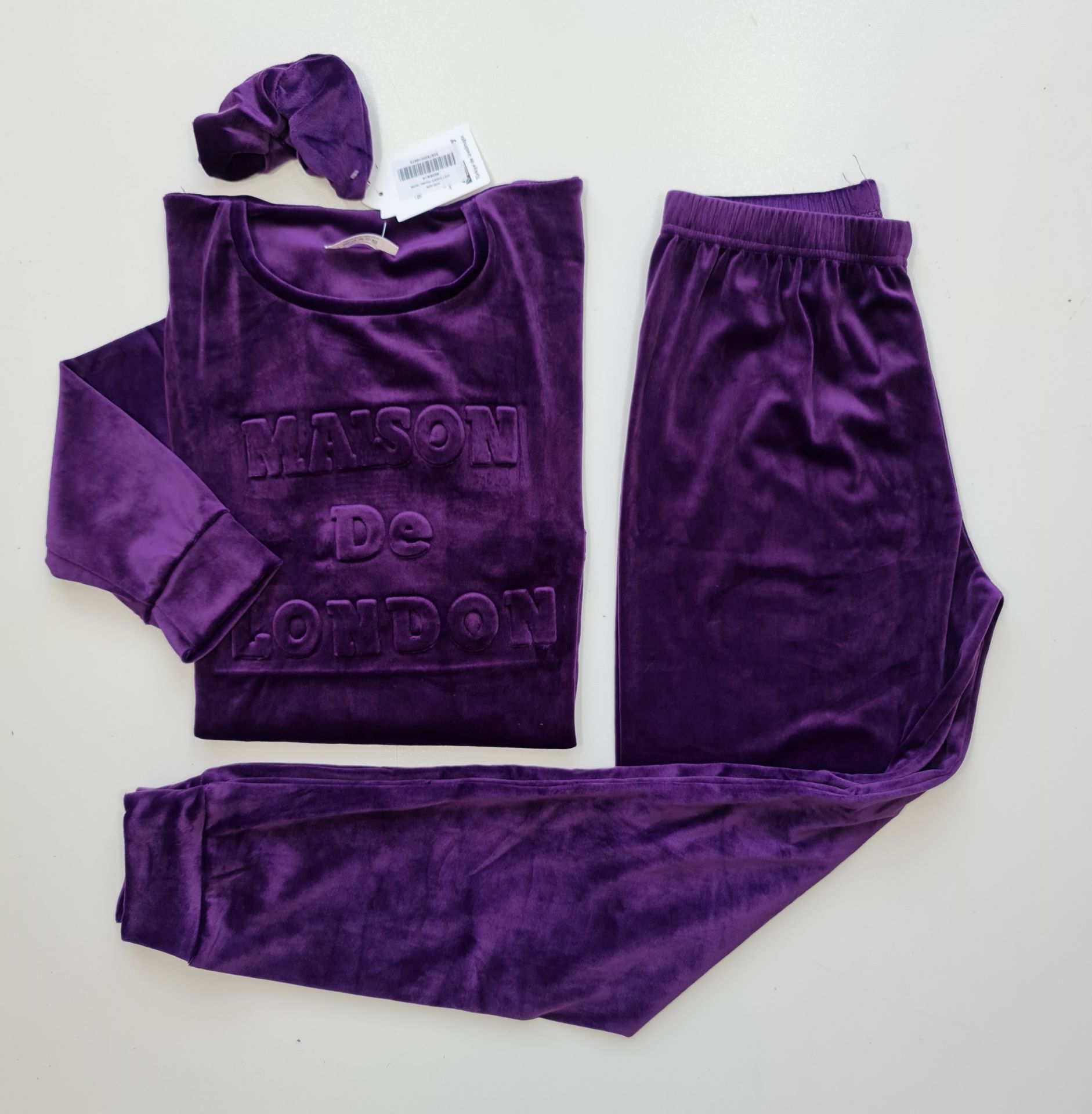 Pijamoni Kadın Kadife Pijama Takım