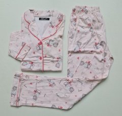 Alimer Uzun Kol Yazlık Kadın Pijama Takım