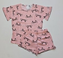 Pijamoni Yazlık Kadın Şortlu Pijama Takım