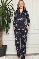 Alimer Uzun Kol Yazlık Kadın Pijama Takım