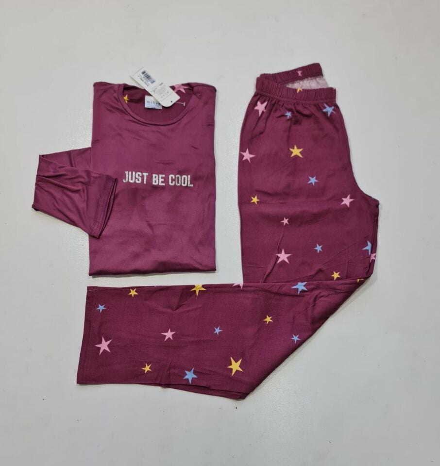 Mihra Uzun Kol Yazlık Kadın Pijama Takım