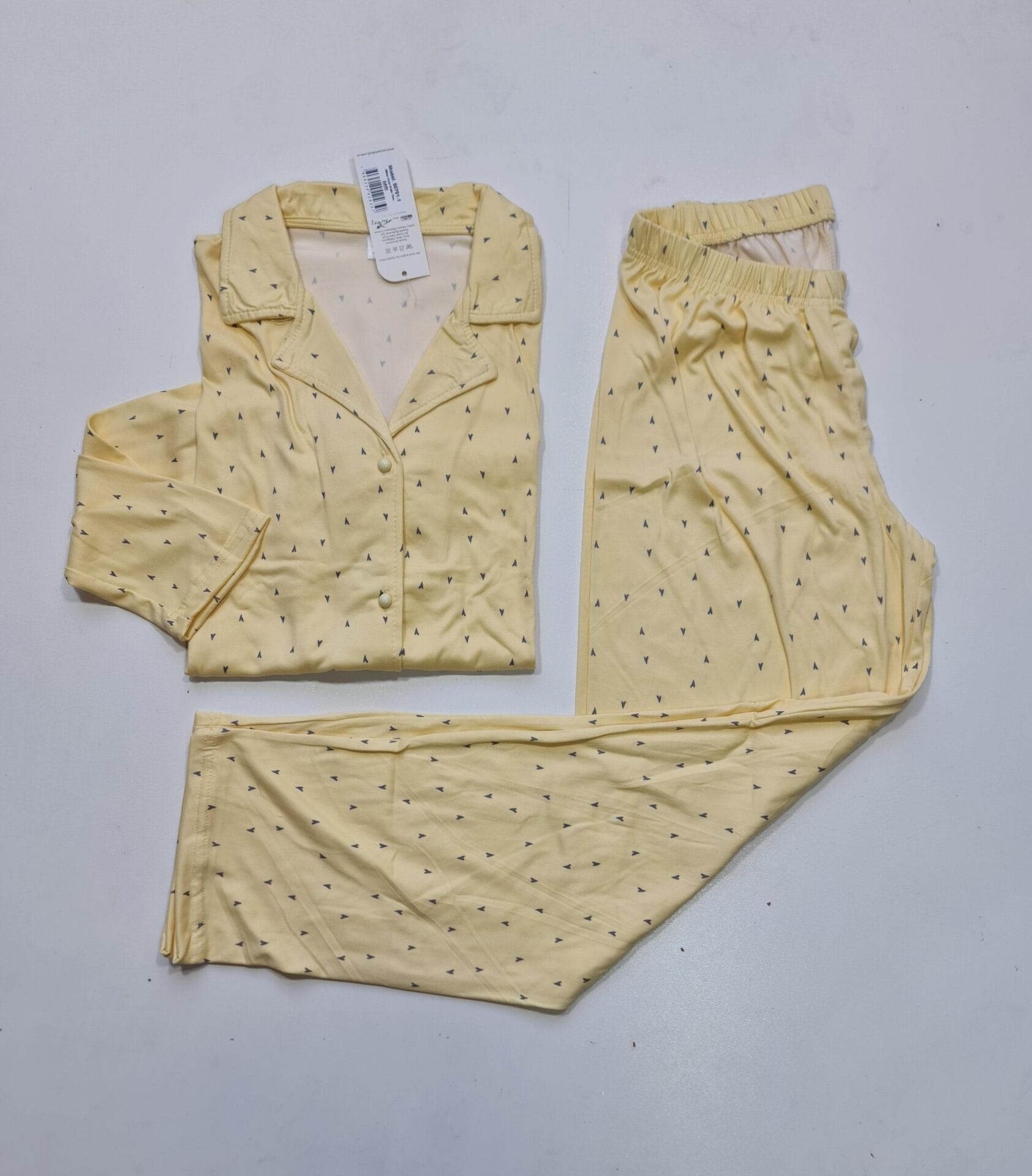 Mihra Uzun Kol Yazlık Kadın Pijama Takım
