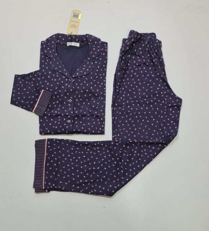 Over Sleep Uzun Kol Kışlık Kadın Pijama Takım