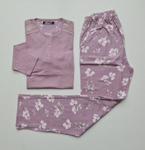 Alimer Uzun Kol Yazlık Kadın Pijama Takım