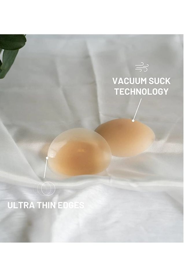 Vakumlu Yapışkansız Göğüs Ucu