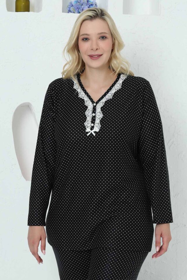 Alimer Uzun Kol Süet Kadın Pijama Takım