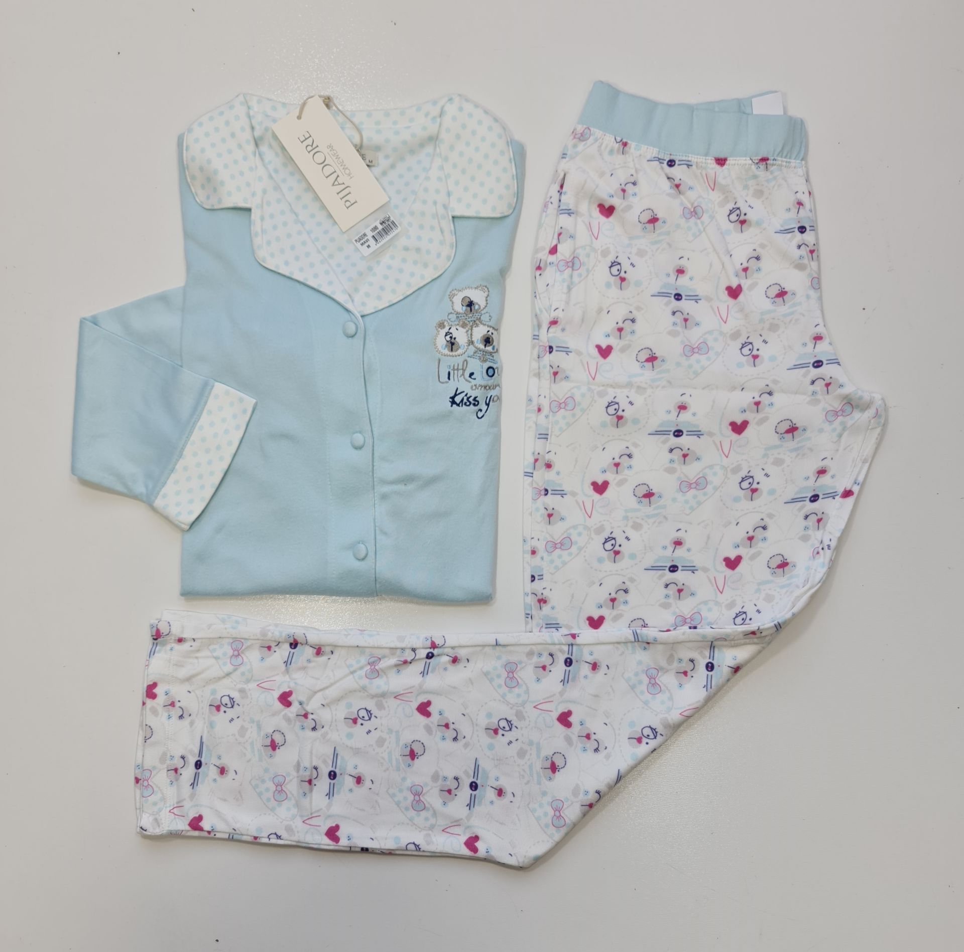 Pijadore Uzun Kol Kışlık Kadın Pijama Takım