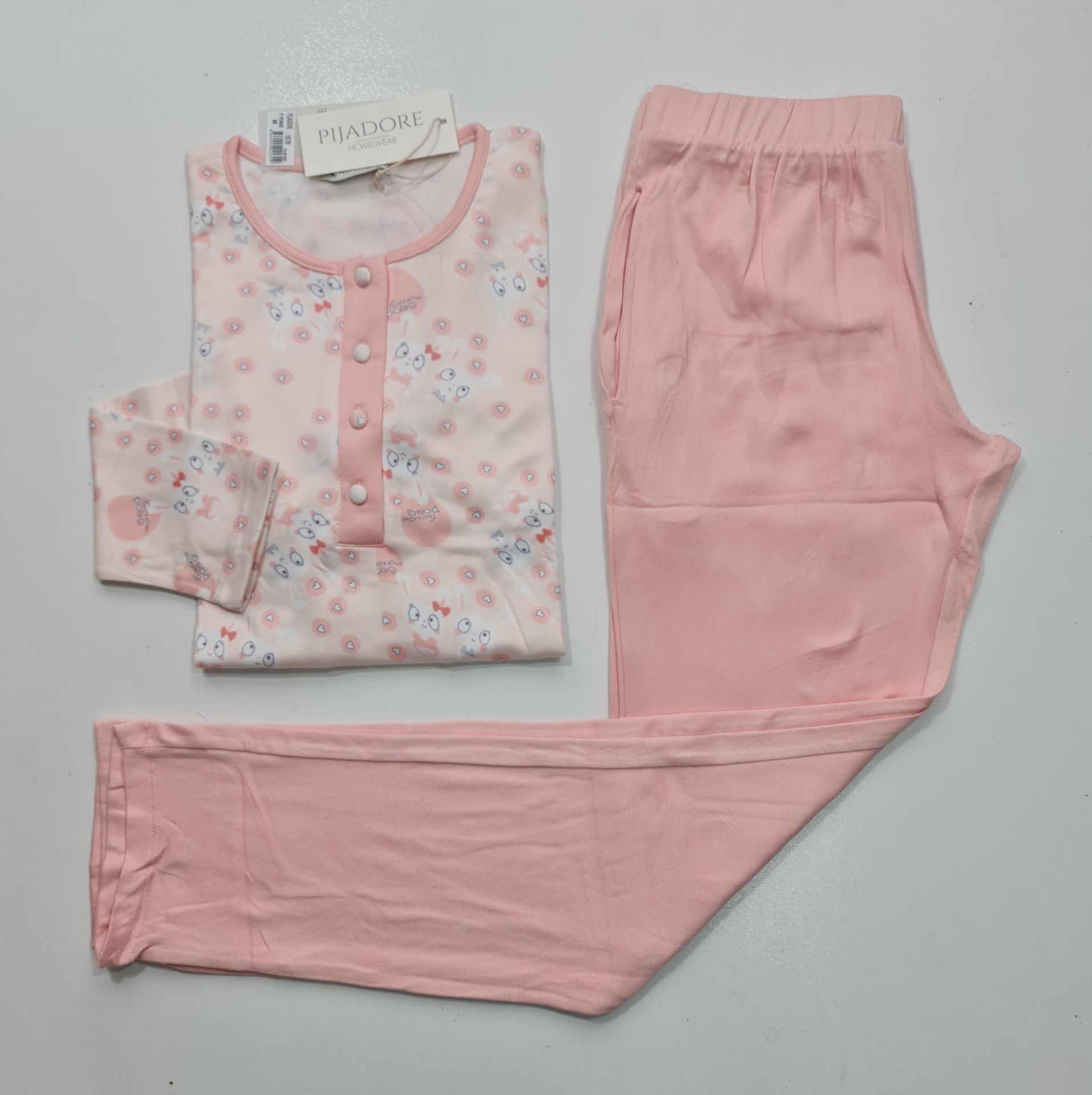 Pijadore Uzun Kol Kışlık Kadın Pijama Takım