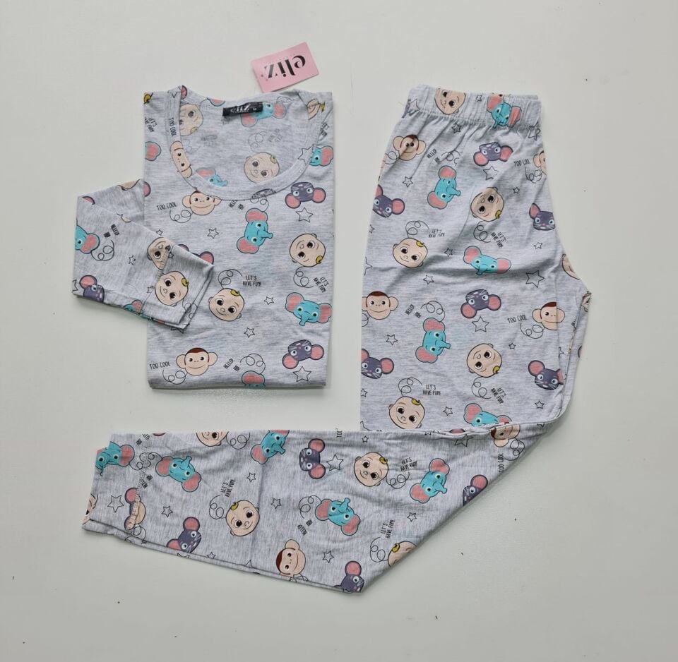 Eliz Uzun Kol Yazlık Kadın Pijama Takım