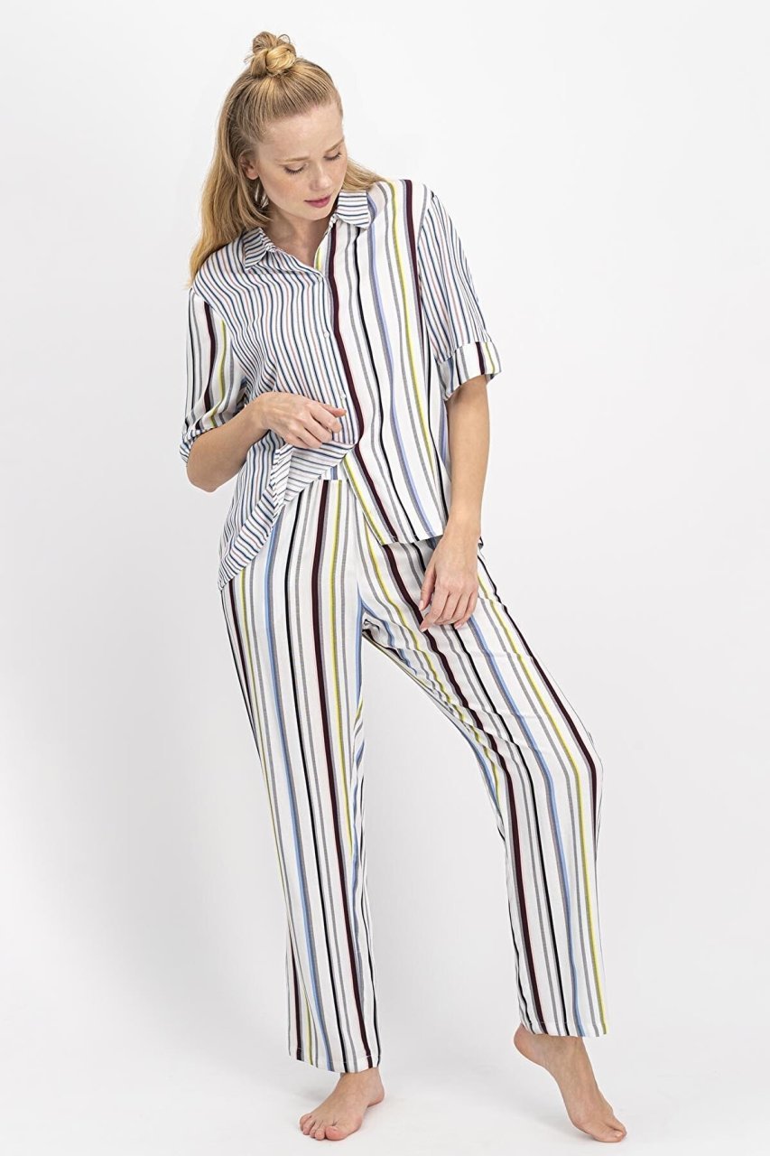 Arnetta Kısa Kol Yazlık Kadın Pijama Takım