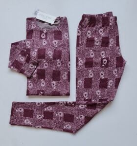 Pijadore Uzun Kol Kışlık Kadın Pijama Takım