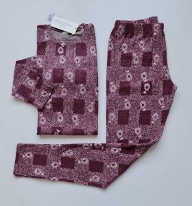 Pijadore Uzun Kol Kışlık Kadın Pijama Takım