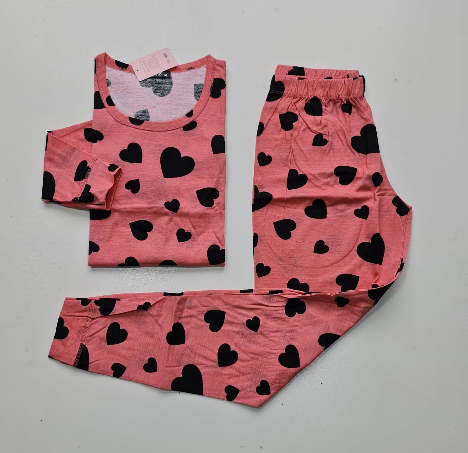 Eliz Uzun Kol Yazlık Kadın Pijama Takım