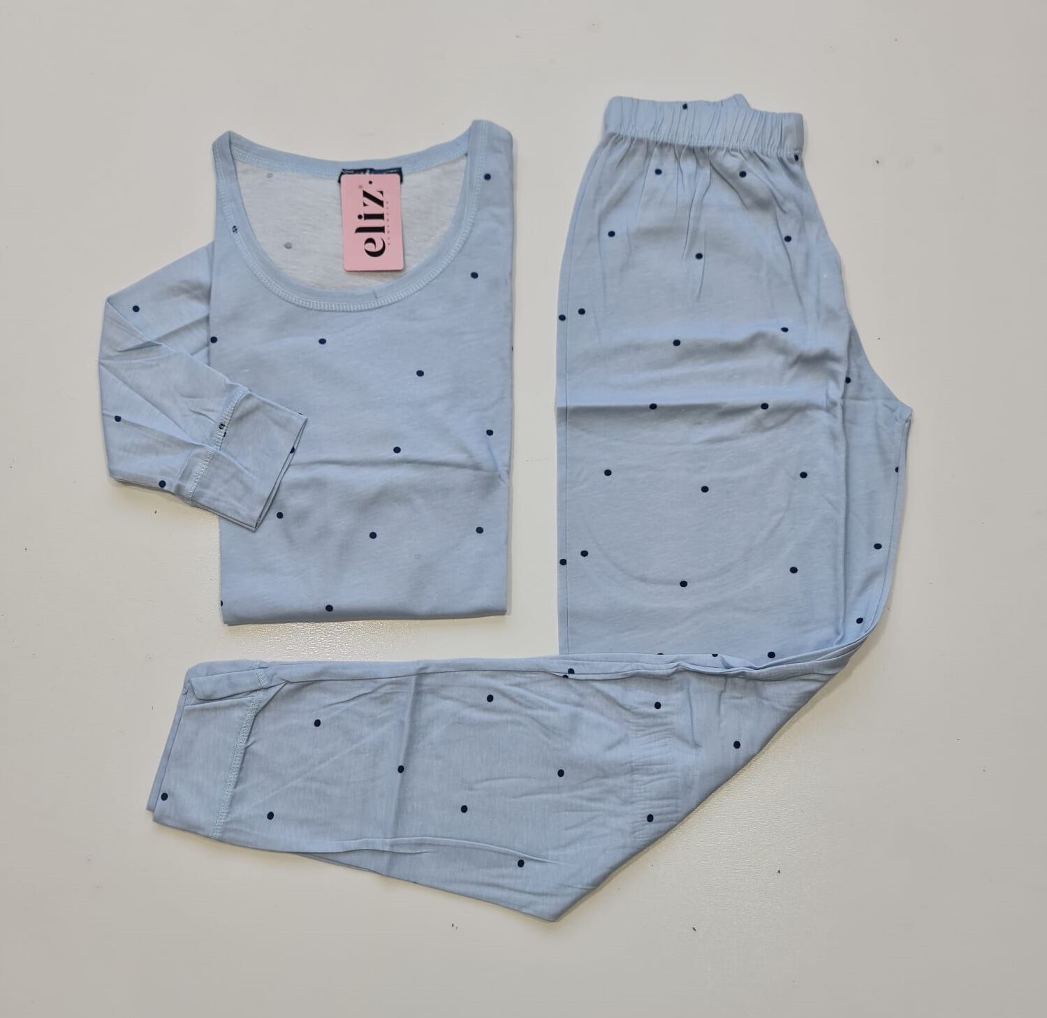Eliz Uzun Kol Yazlık Kadın Pijama Takım
