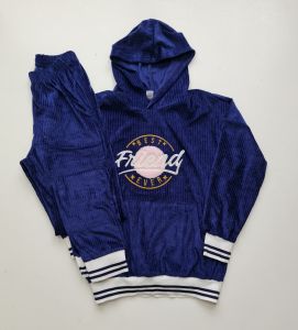 Boyraz Kadın Kadife Pijama Takım