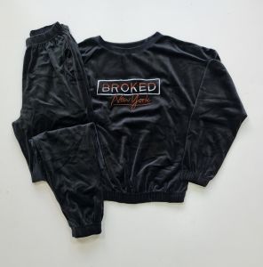 Boyraz Kadın Kadife Pijama Takım
