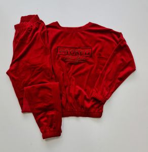 Boyraz Kadın Kadife Pijama Takım
