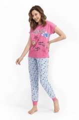 Roly Poly Kısa Kol Yazlık Kadın Pijama Takım
