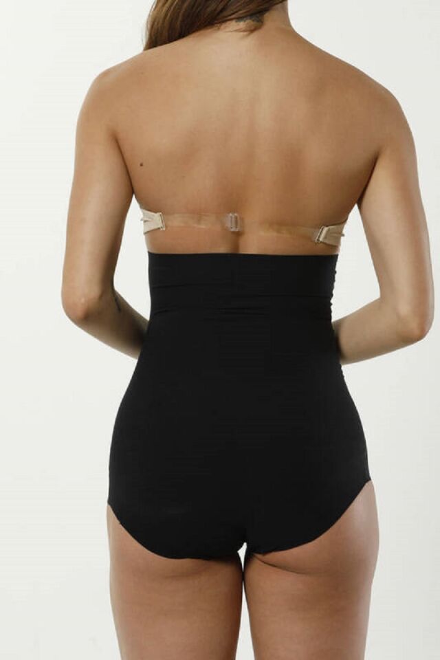 Lazer Kesim Yüksek Bel Slip Korse