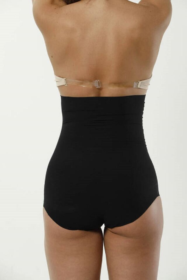 Lazer Kesim Yüksek Bel Slip Korse