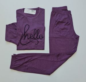 Arcan Kışlık Yün Viskon Kadın Pijama Takım